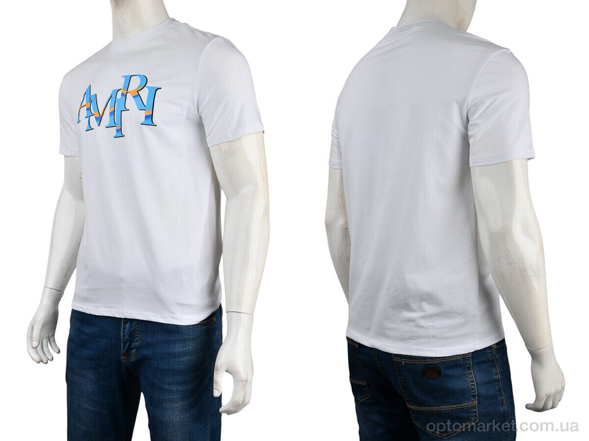 Купить Футболка чоловічі 4117-NT48-19-2 white Nana білий, фото 3