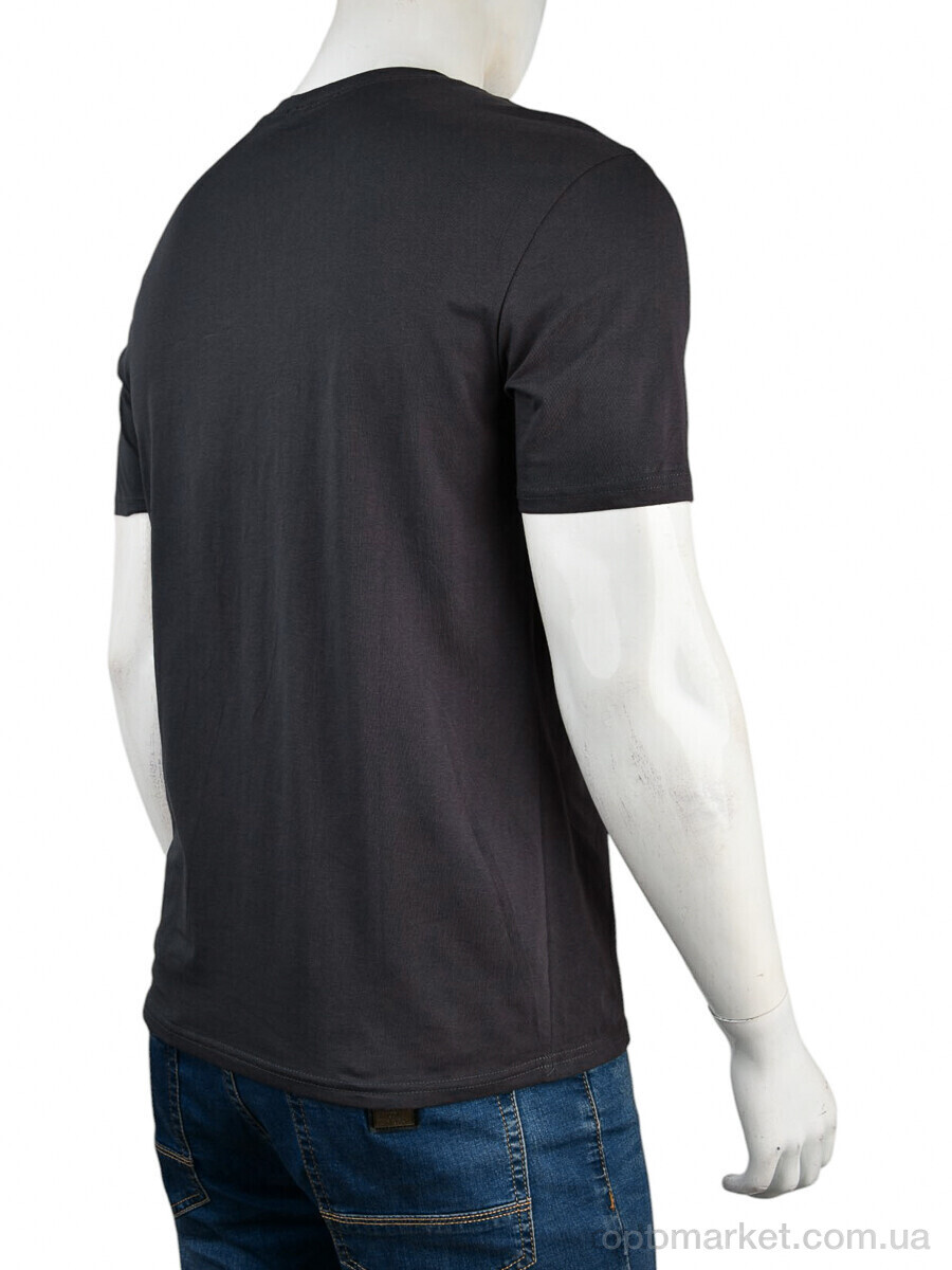 Купить Футболка чоловічі 4117-NT48-19-4 grey Nana сірий, фото 2