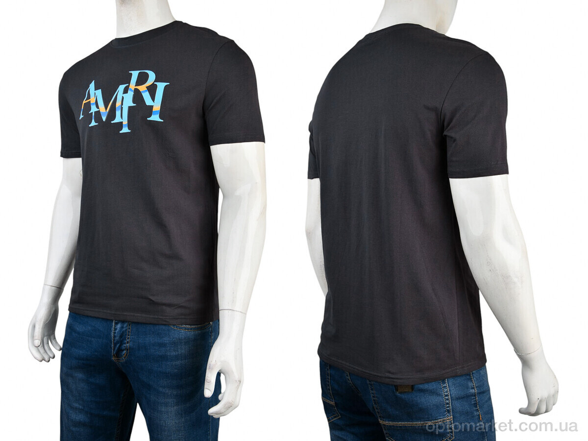 Купить Футболка чоловічі 4117-NT48-19-4 grey Nana сірий, фото 3