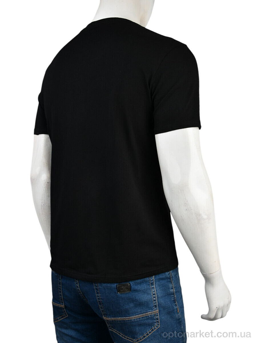 Купить Футболка чоловічі 4117-NT48-21-1 black Nana чорний, фото 2