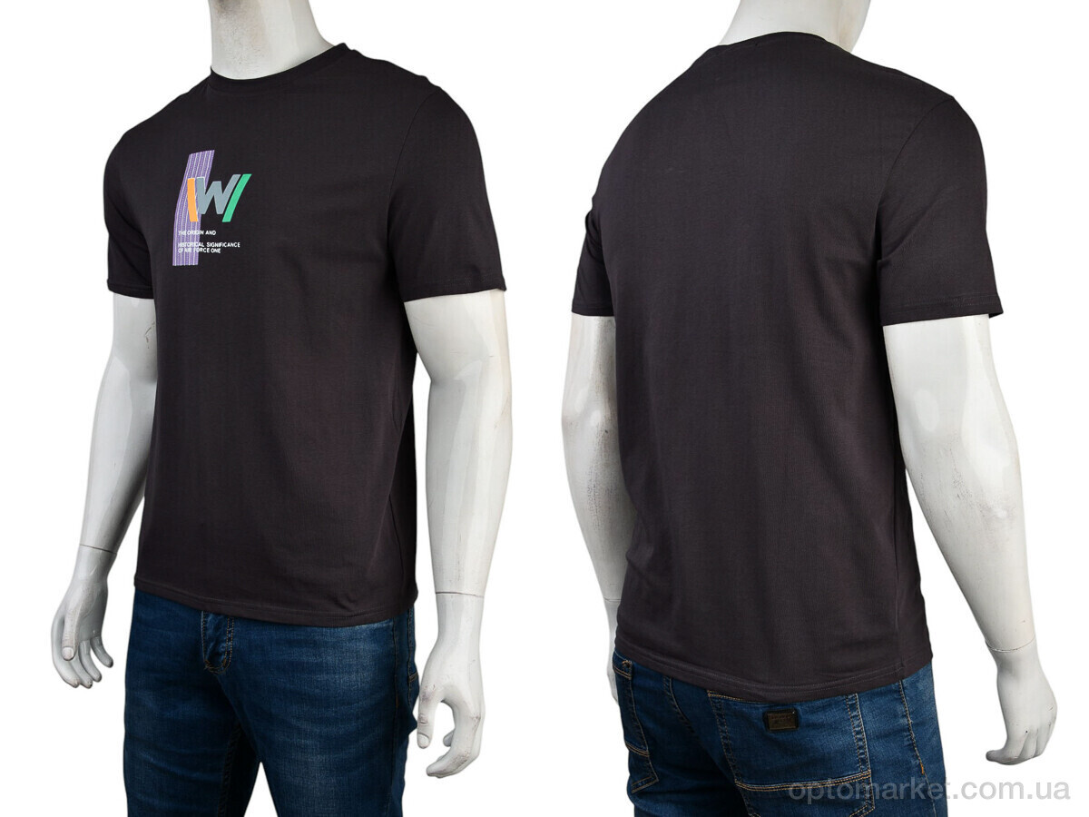 Купить Футболка чоловічі 4117-NT48-21-4 grey Nana сірий, фото 3