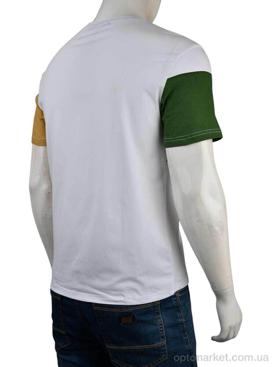 Купить Футболка чоловічі 4117-NT48-22-2 white Nana білий, фото 2