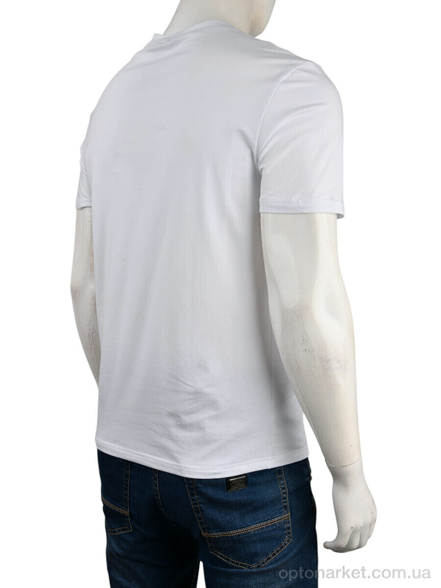 Купить Футболка чоловічі 4117-NT48-25-2 white Nana білий, фото 2