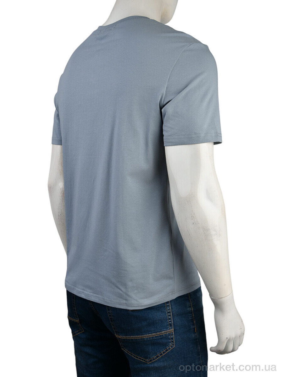 Купить Футболка чоловічі 4117-NT48-26-5 blue Nana синій, фото 2