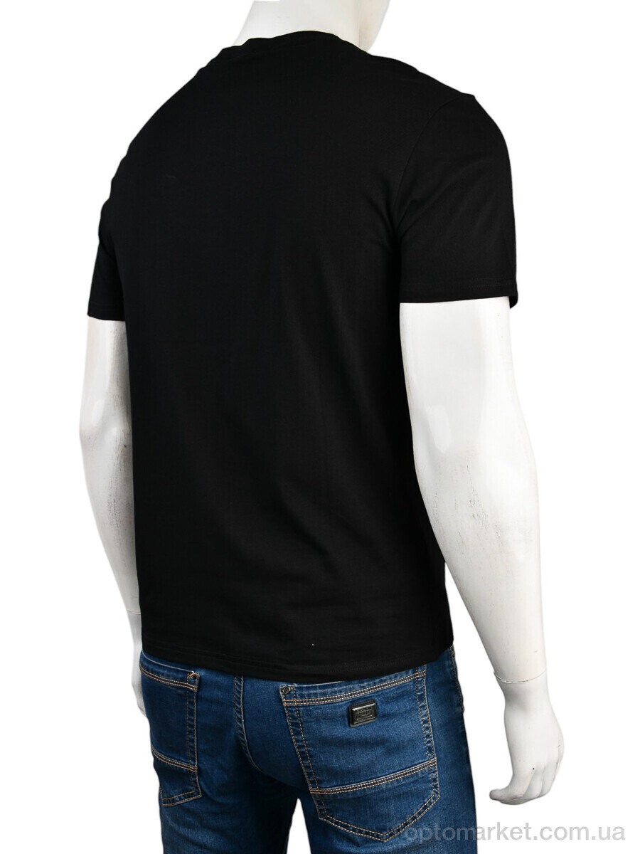 Купить Футболка чоловічі 4117-NT48-27-1 black Nana чорний, фото 2
