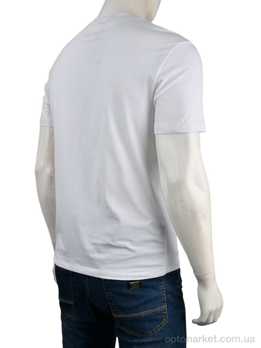 Купить Футболка чоловічі 4117-NT48-28-2 white Nana білий, фото 2