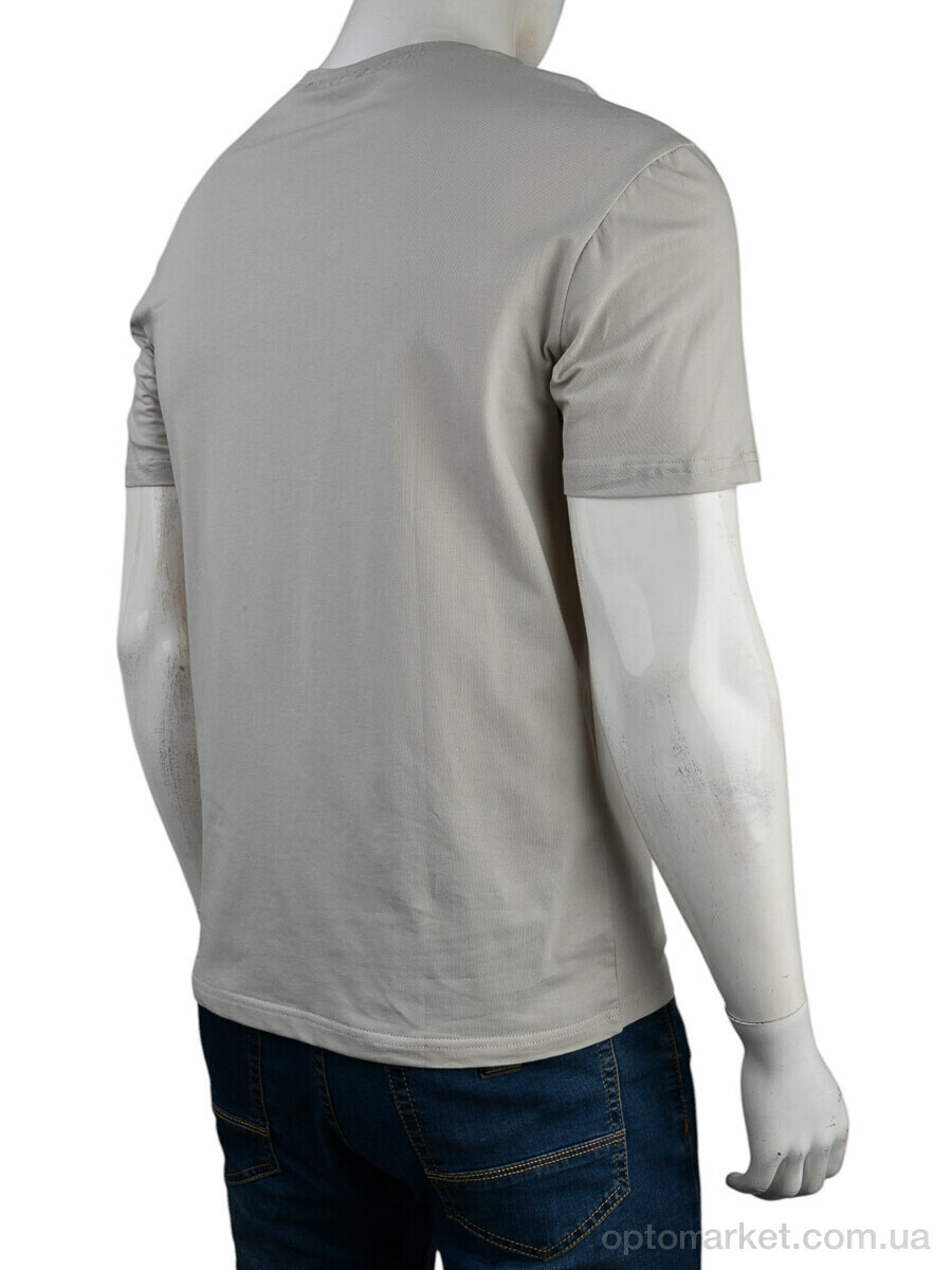 Купить Футболка чоловічі 4117-NT48-28-3 grey Nana сірий, фото 2