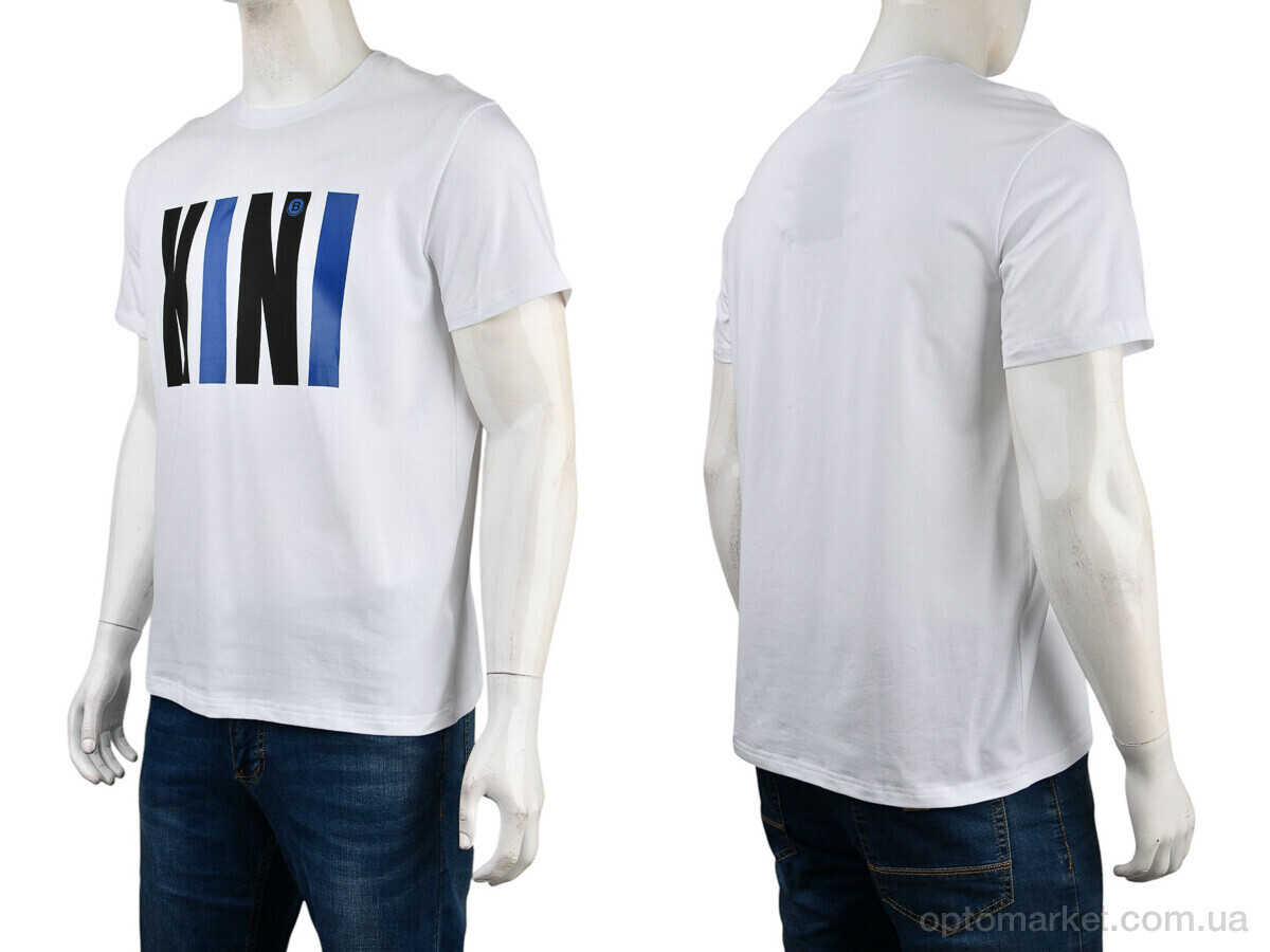 Купить Футболка чоловічі 4117-NT56-19-2 white Nana білий, фото 3