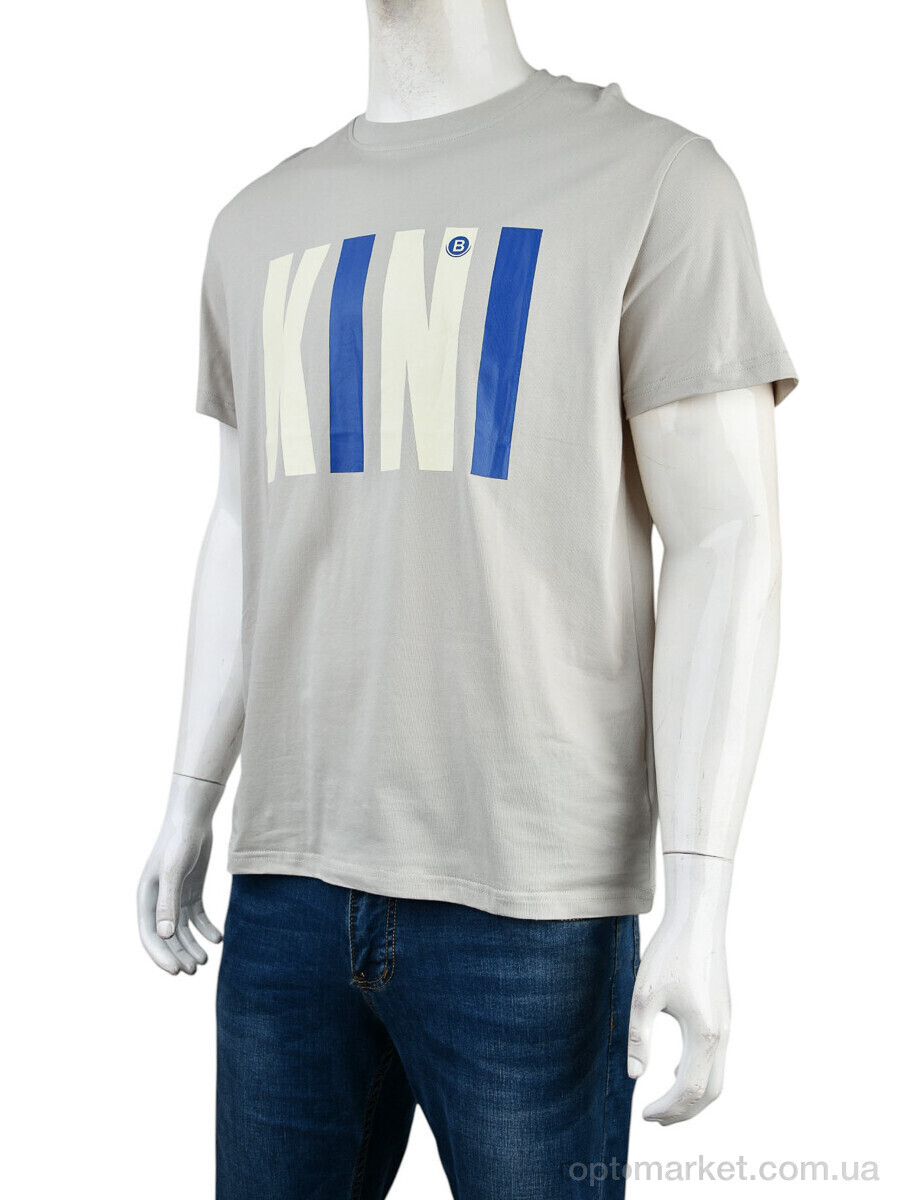 Купить Футболка чоловічі 4117-NT56-19-3 grey Nana сірий, фото 1