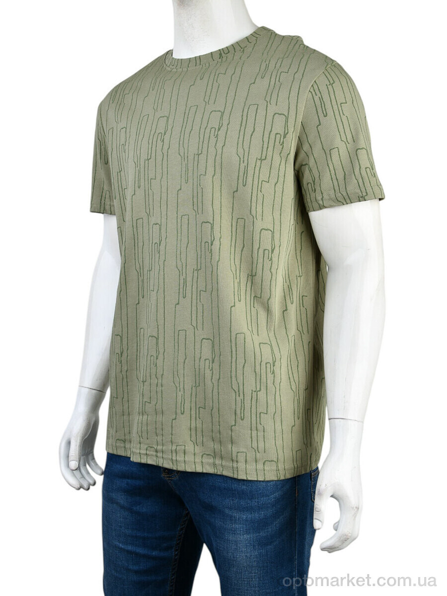Купить Футболка чоловічі 4117-NT571-6 green Nana зелений, фото 1