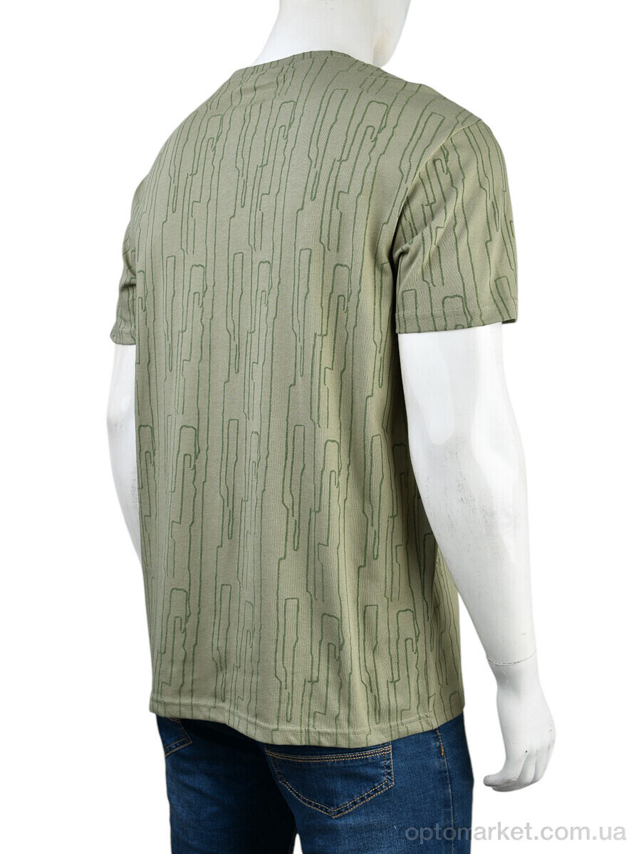 Купить Футболка чоловічі 4117-NT571-6 green Nana зелений, фото 2