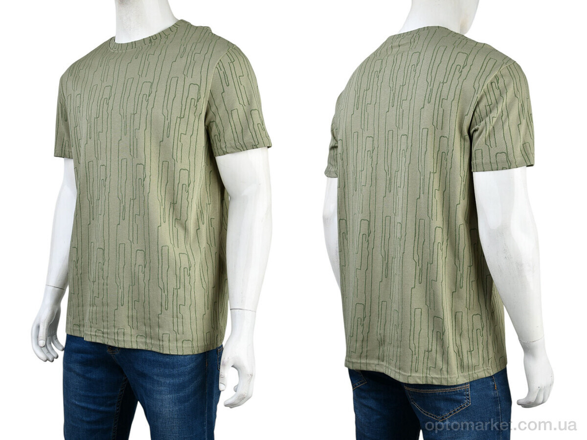 Купить Футболка чоловічі 4117-NT571-6 green Nana зелений, фото 3