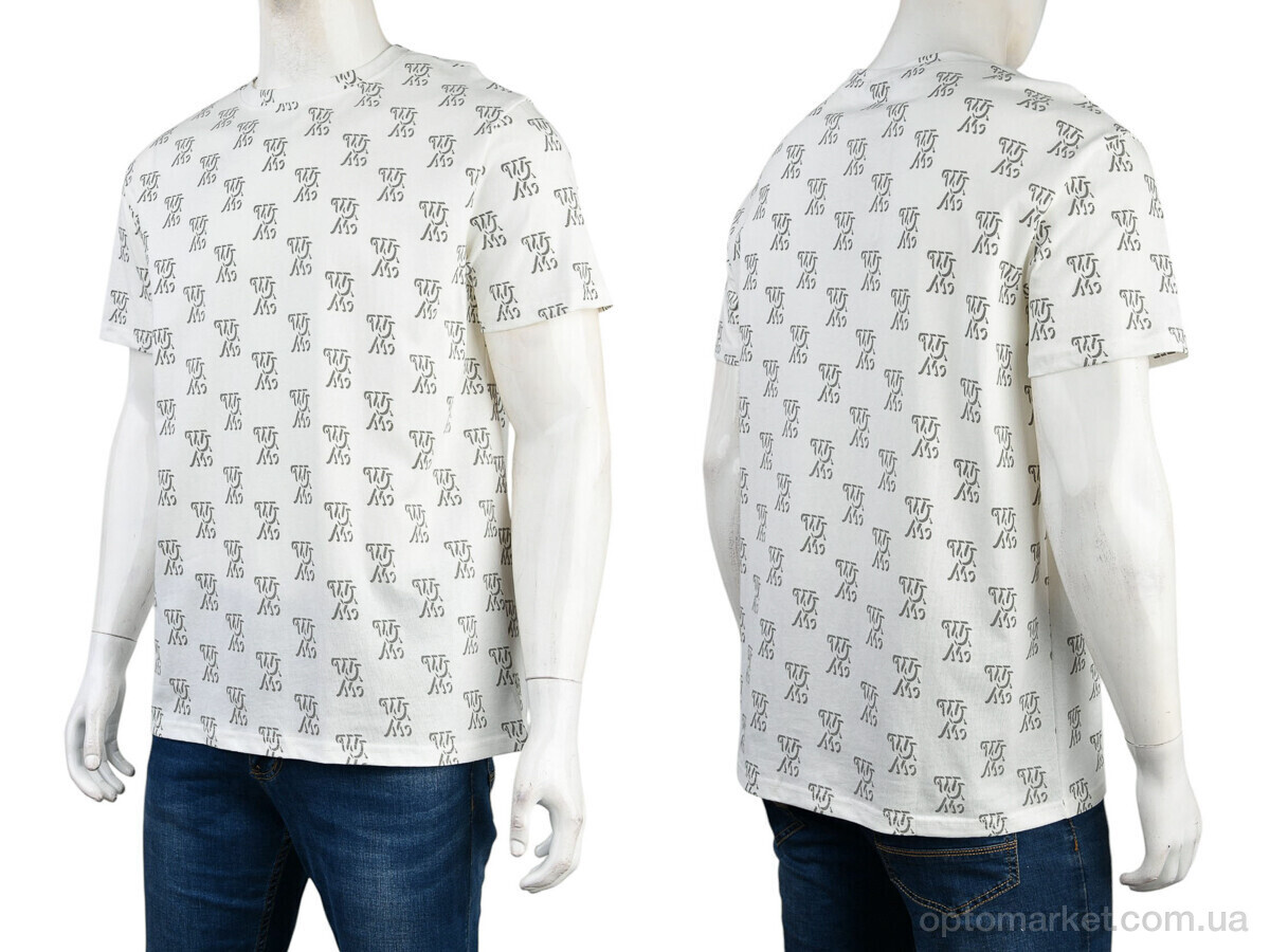 Купить Футболка чоловічі 4117-NT572-2 white Nana білий, фото 3