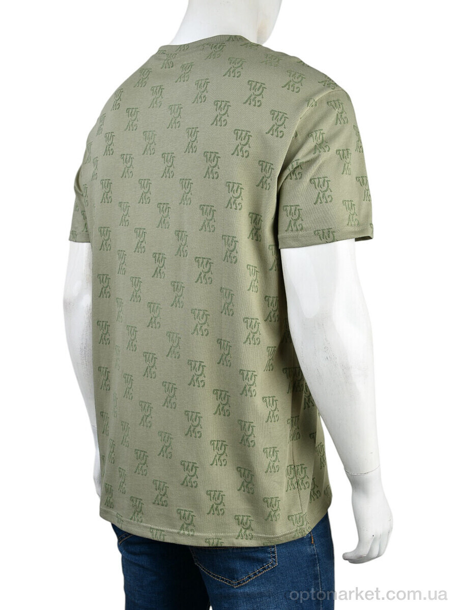 Купить Футболка чоловічі 4117-NT572-6 green Nana зелений, фото 2