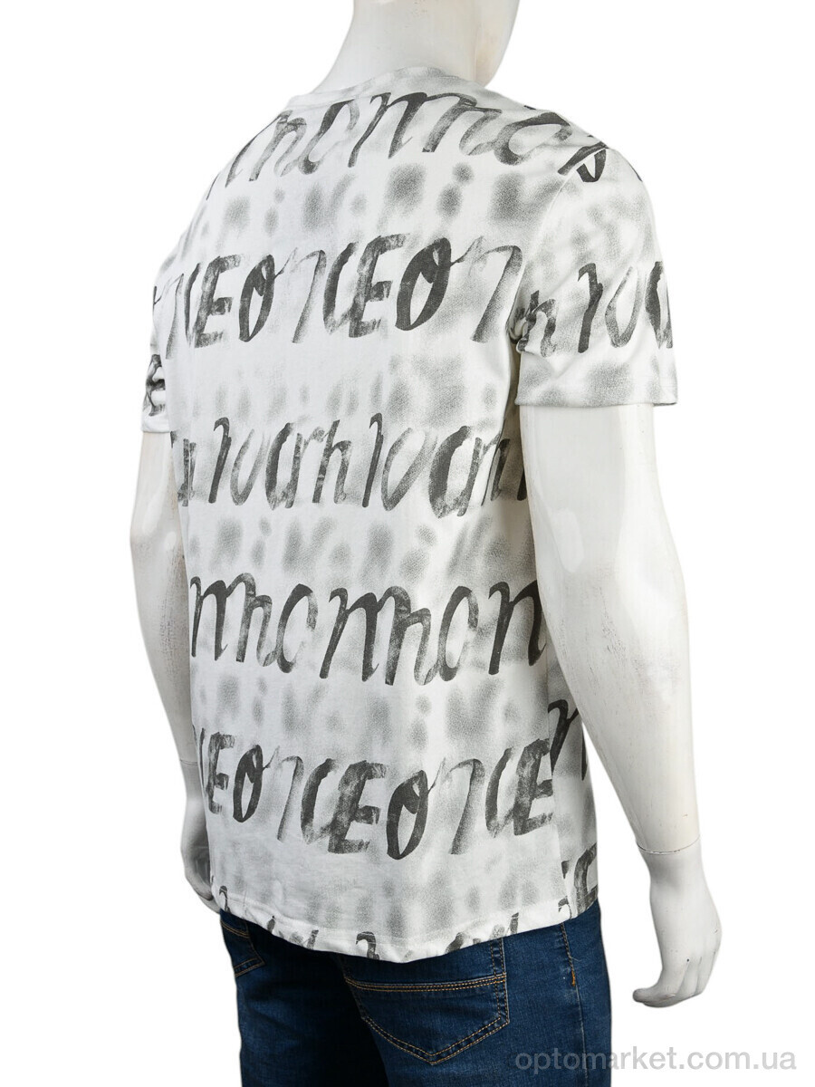 Купить Футболка чоловічі 4117-NT573-2 white Nana білий, фото 2