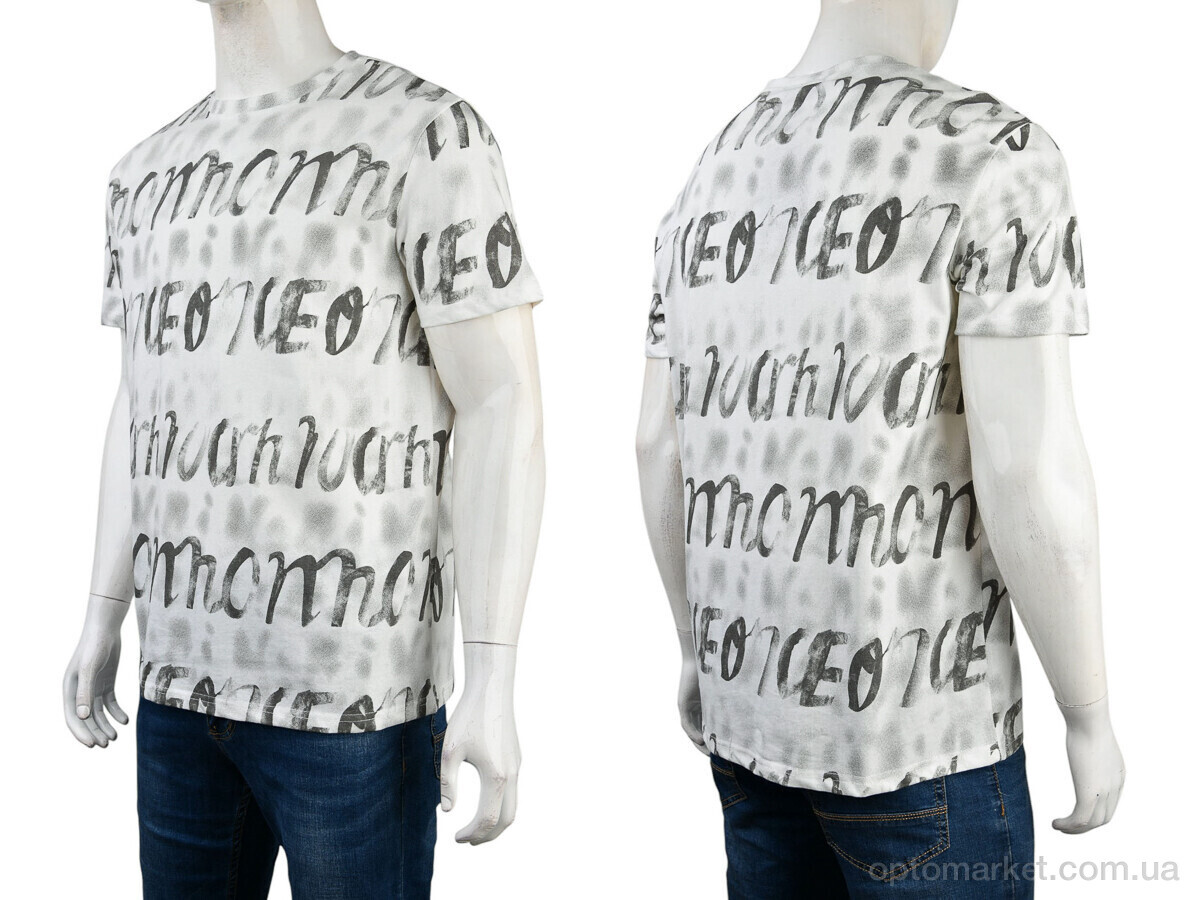 Купить Футболка чоловічі 4117-NT573-2 white Nana білий, фото 3