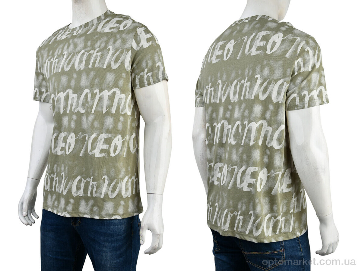 Купить Футболка чоловічі 4117-NT573-6 green Nana зелений, фото 3