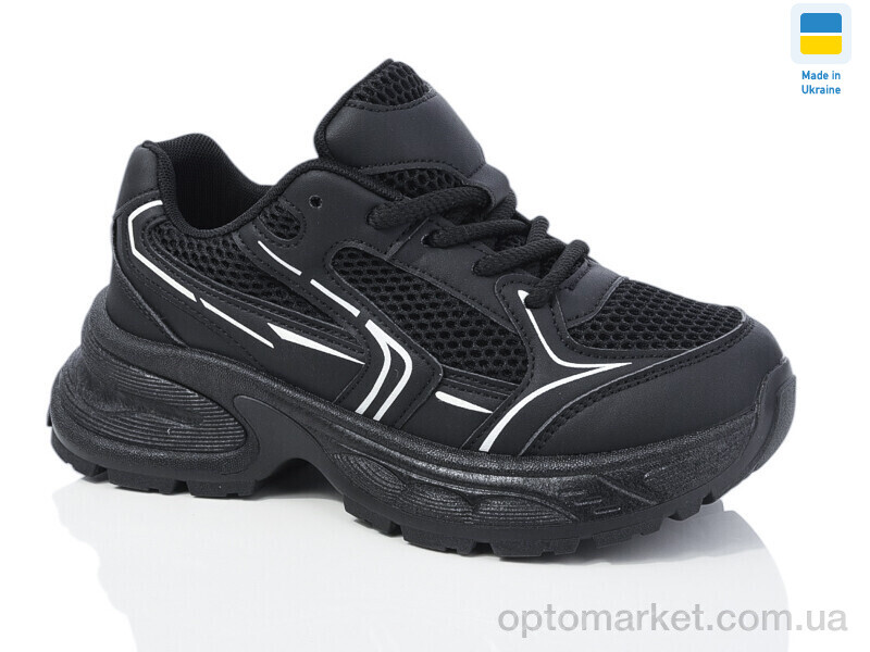 Купить Кросівки жіночі 4134-1 Swin чорний, фото 1