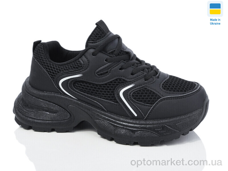 Купить Кросівки жіночі 4135-1 Swin чорний, фото 1