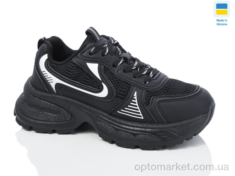 Купить Кросівки жіночі 4137-1 Swin чорний, фото 1