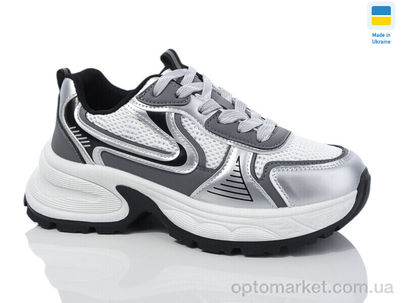 Купить Кросівки жіночі 4137-4 Swin сірий, фото 1