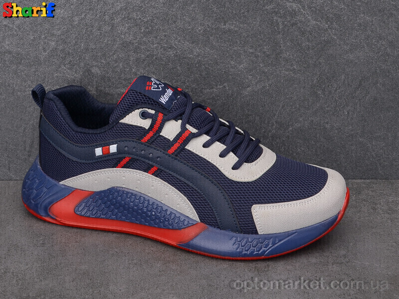 Купить Кросівки чоловічі 4138-2 Wanderfull синій, фото 2