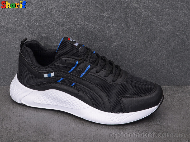 Купить Кросівки чоловічі 4138-5 Wanderfull чорний, фото 2