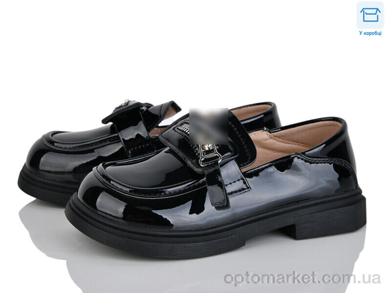 Купить Туфлі дитячі 4138-722-6-1 Y.Top чорний, фото 1