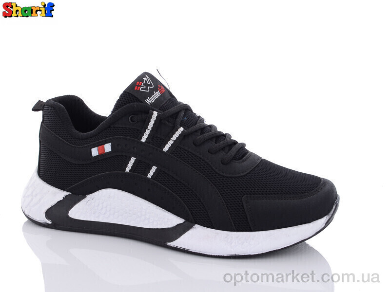 Купить Кросівки чоловічі 4138-8 Wanderfull чорний, фото 1