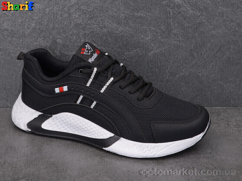 Купить Кросівки чоловічі 4138-8 Wanderfull чорний, фото 2