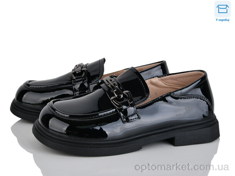 Купить Туфлі дитячі 4138-905-6-1 Y.Top чорний, фото 1