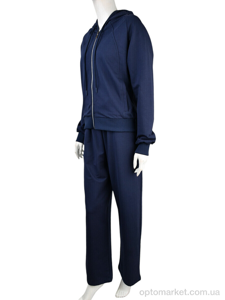 Купить Спортивний костюм жіночі 4139-AW10 navy Ale Edition синій, фото 1
