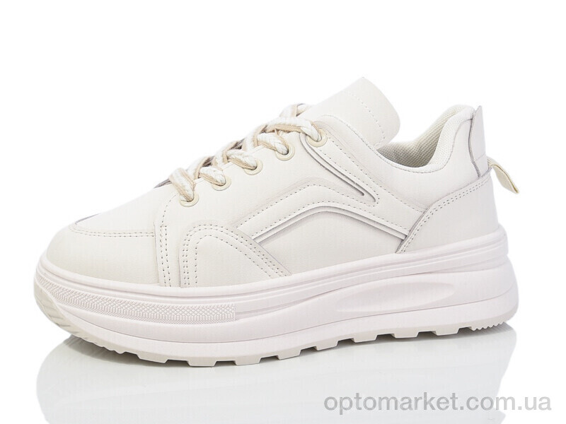 Купить Кросівки жіночі 415-3 Ouqidageni бежевий, фото 1