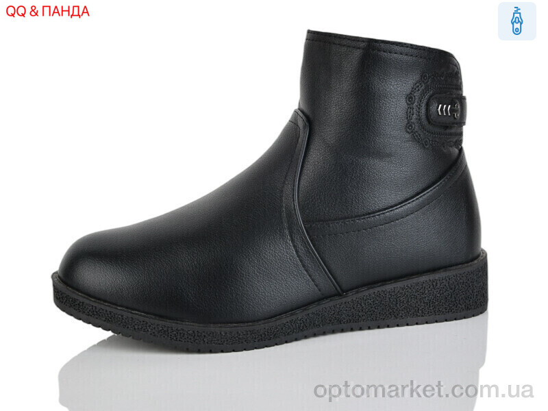 Купить Черевики жіночі 415-9 QQ&Панда чорний, фото 1
