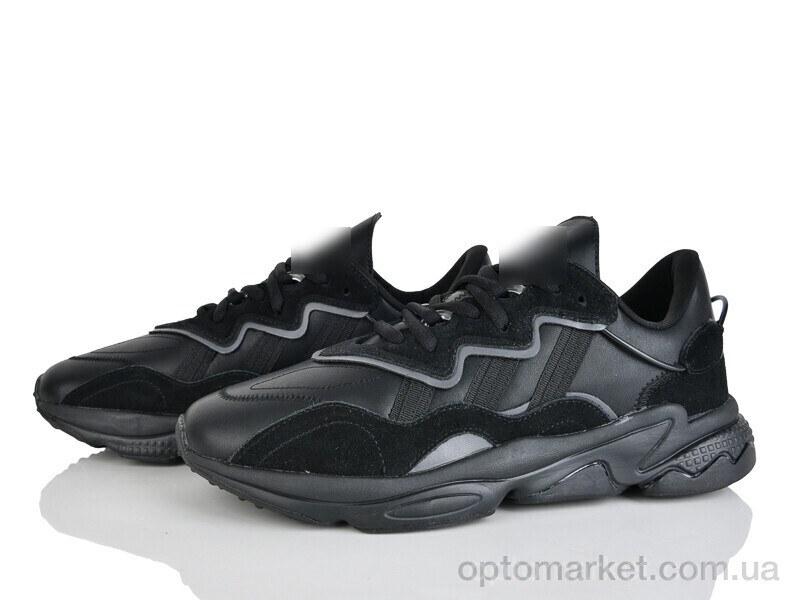 Купить Кросівки чоловічі 4151-A5434-4 A.idas чорний, фото 1