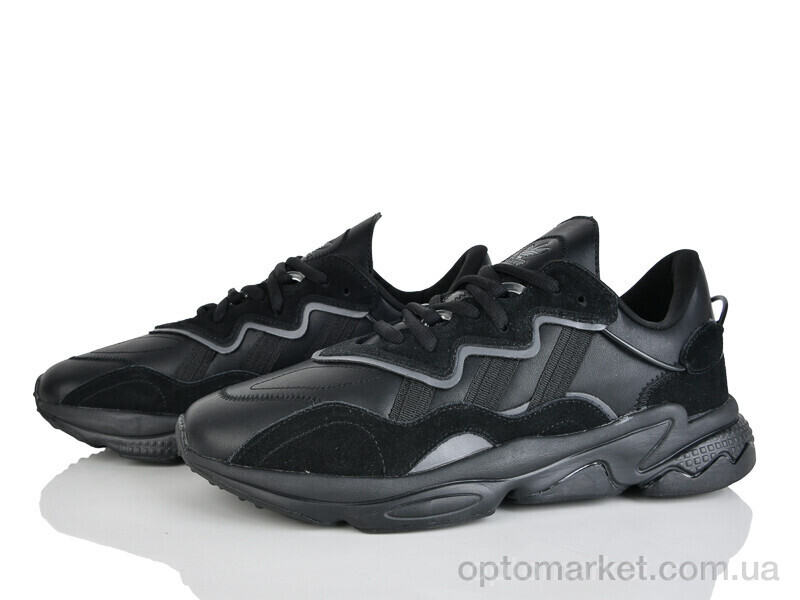 Купить Кросівки чоловічі 4151-A5434-4 A.idas чорний, фото 2