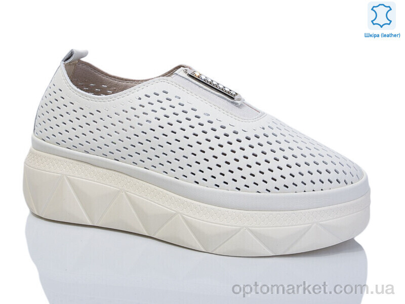 Купить Туфлі жіночі 4154-3 E.C.Shine бежевий, фото 1