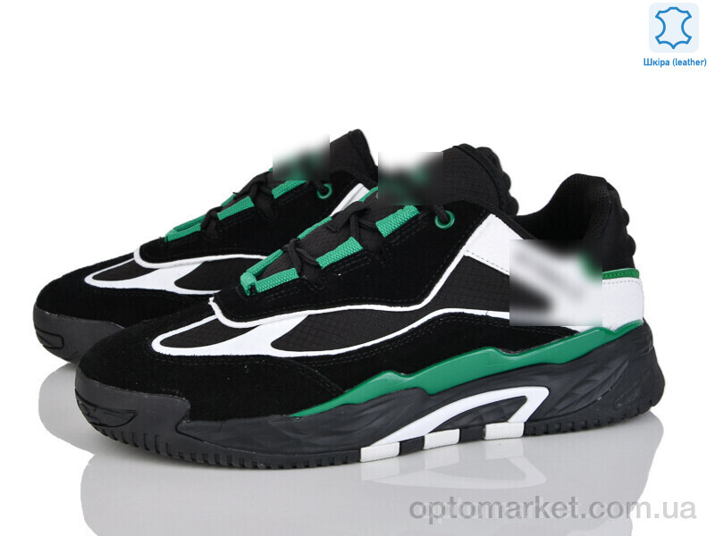 Купить Кросівки чоловічі 4155-A2708-3 A.idas чорний, фото 1