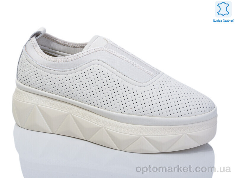 Купить Туфлі жіночі 4156-3 E.C.Shine бежевий, фото 1