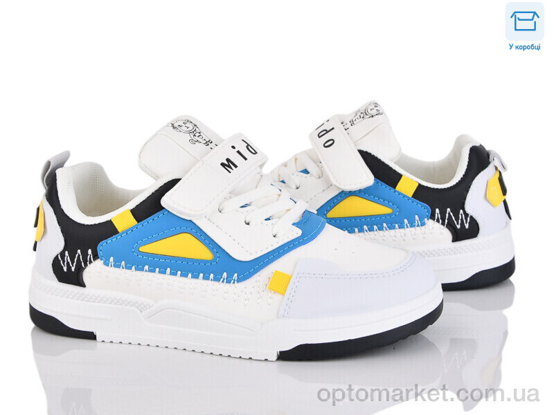 Купить Кросівки дитячі 4169-BC005-3 Mido білий, фото 1
