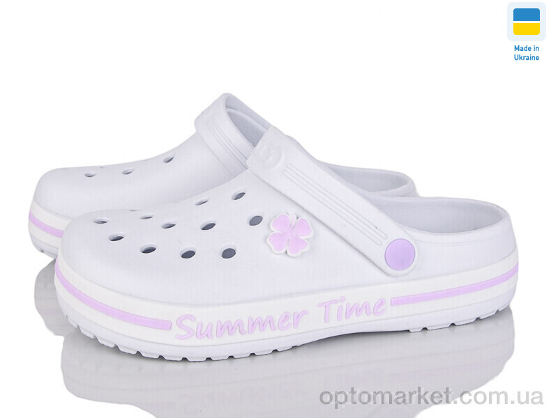 Купить Крокси жіночі 417 білий Dago білий, фото 1