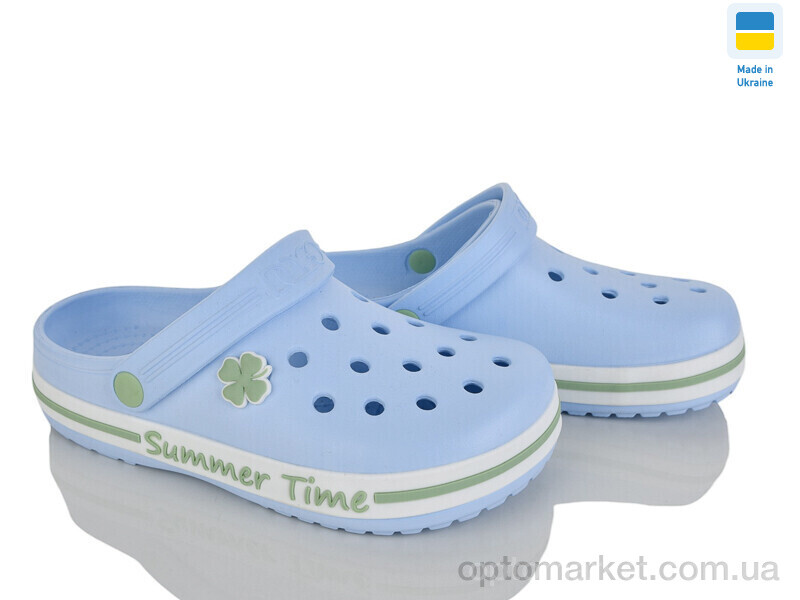 Купить Крокси жіночі 417 ірис Dago блакитний, фото 1