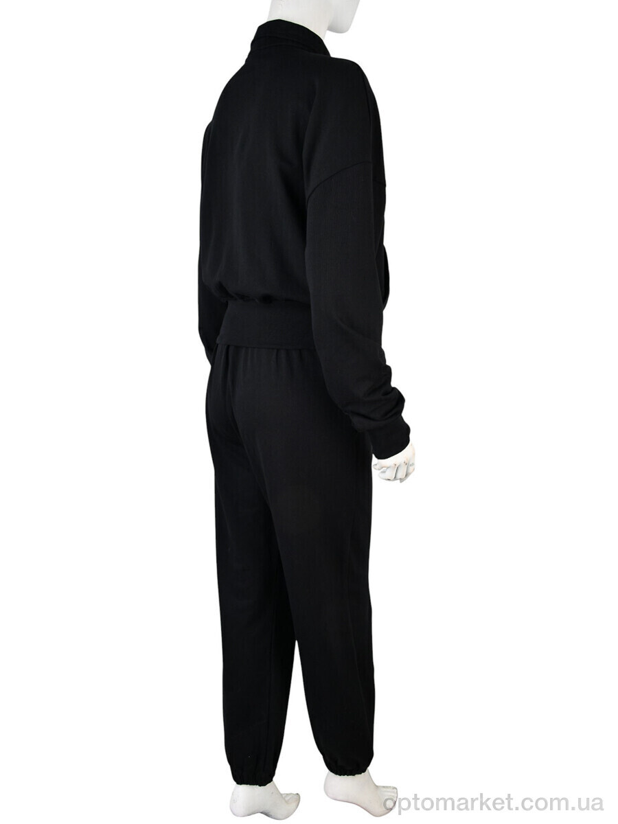Купить Спортивний костюм жіночі 4175 black Little Secret чорний, фото 2