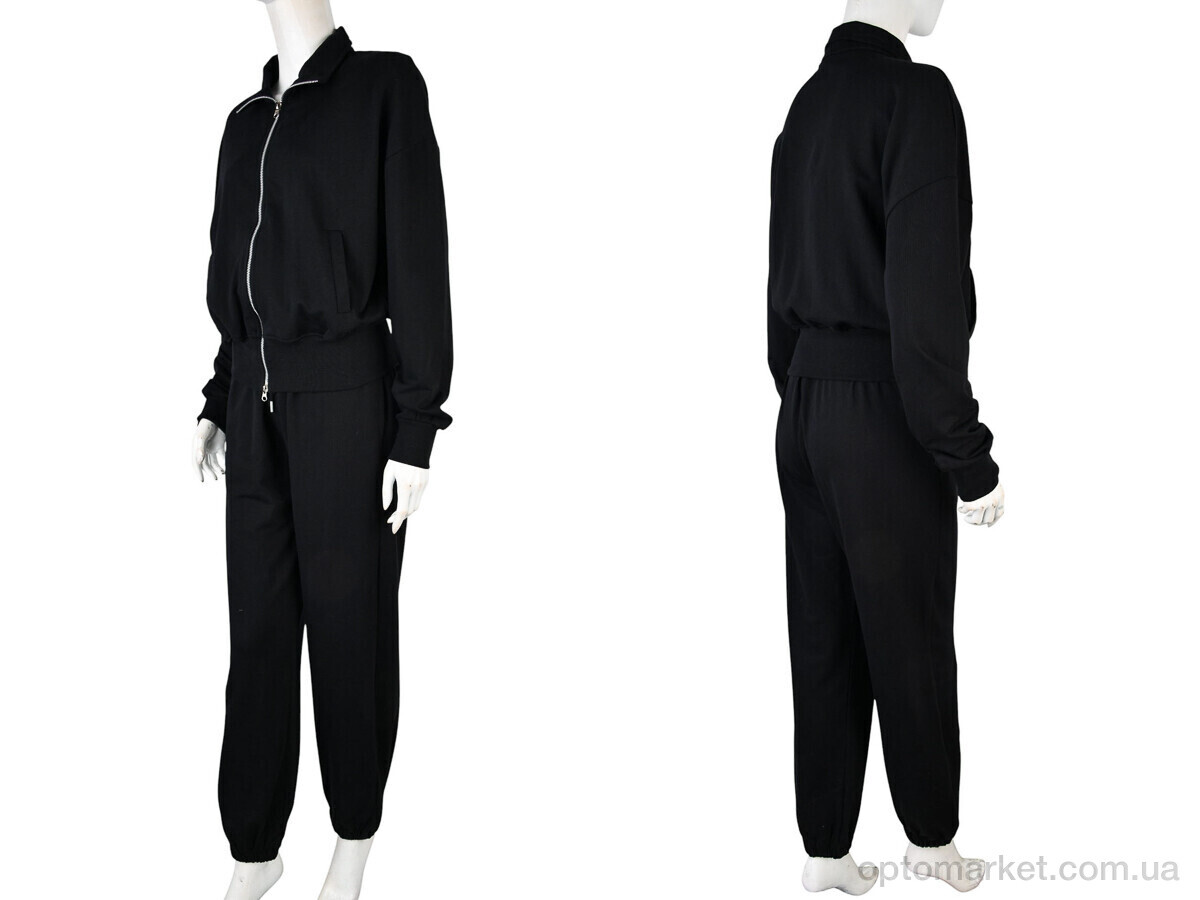 Купить Спортивний костюм жіночі 4175 black Little Secret чорний, фото 3