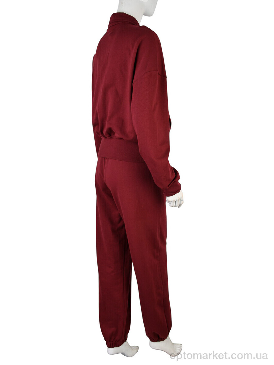 Купить Спортивний костюм жіночі 4175 bordo Little Secret бордовий, фото 2