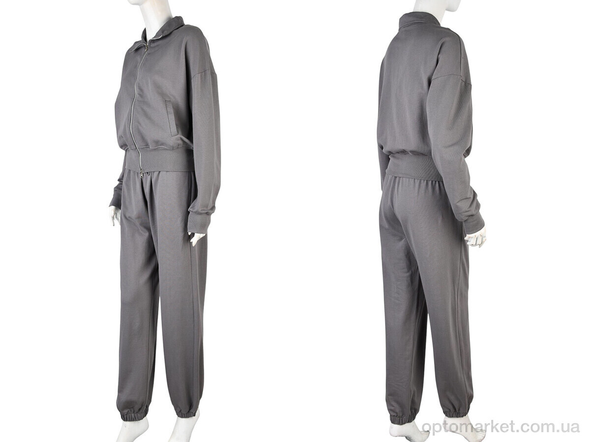 Купить Спортивний костюм жіночі 4175 grey Little Secret сірий, фото 3