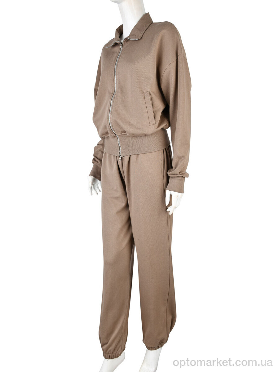 Купить Спортивний костюм жіночі 4175 l.brown Little Secret коричневий, фото 1