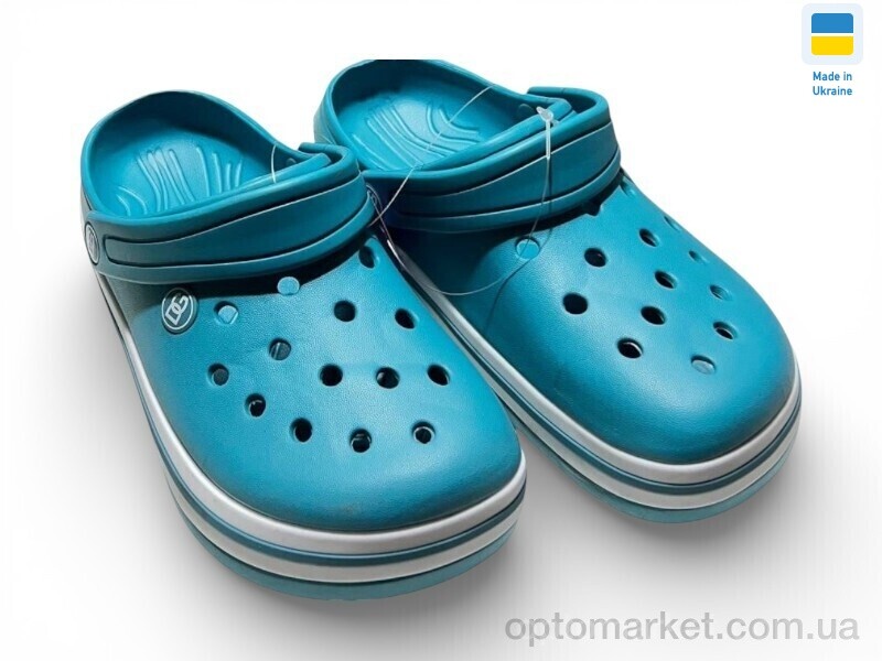 Купить Крокси жіночі 418 аква Dago зелений, фото 1