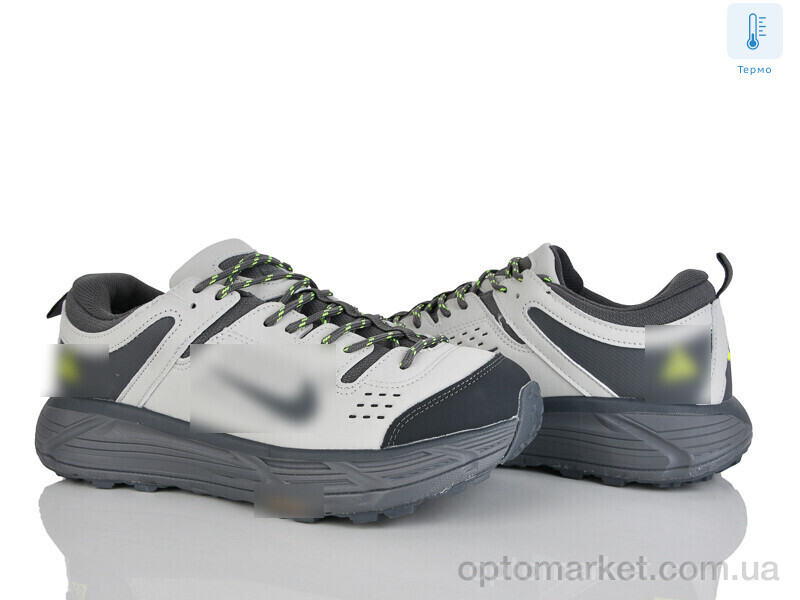 Купить Кросівки чоловічі 4180-A2963-3 термо N.ke сірий, фото 1