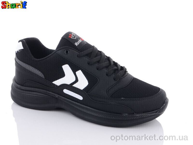 Купить Кросівки чоловічі 4183-3 Wanderfull чорний, фото 1